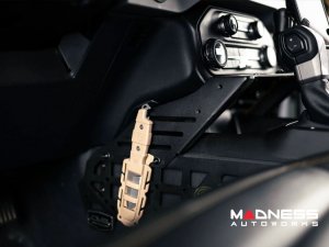 Ford Bronco Interior Upgrade - Center Console Molle Panels + Bridge - DV8 Ford Bronco Interior Upgrade - Center Console Molle Panels + Bridge - DV8